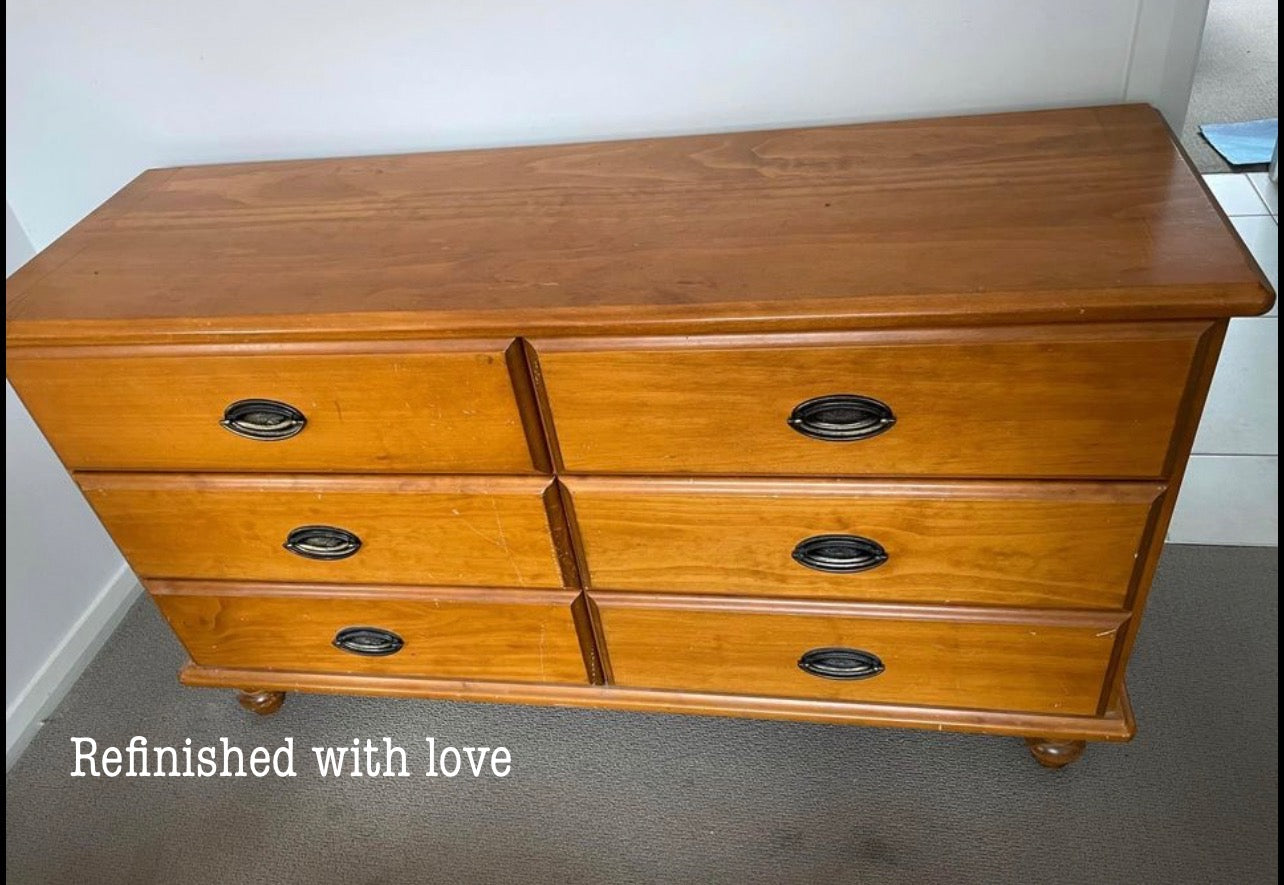 Green dresser or sideboard