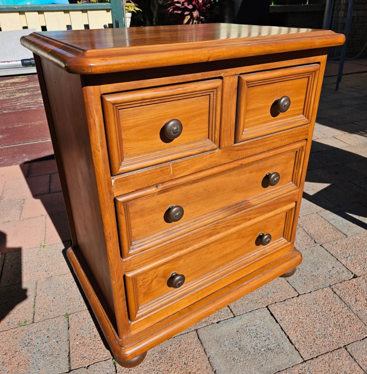 Refinished bedside tables