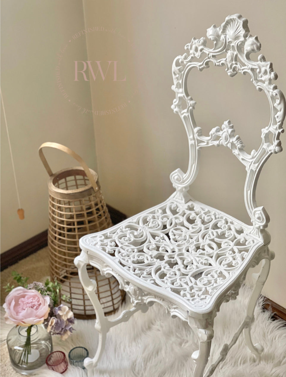 Chair and camphor chest