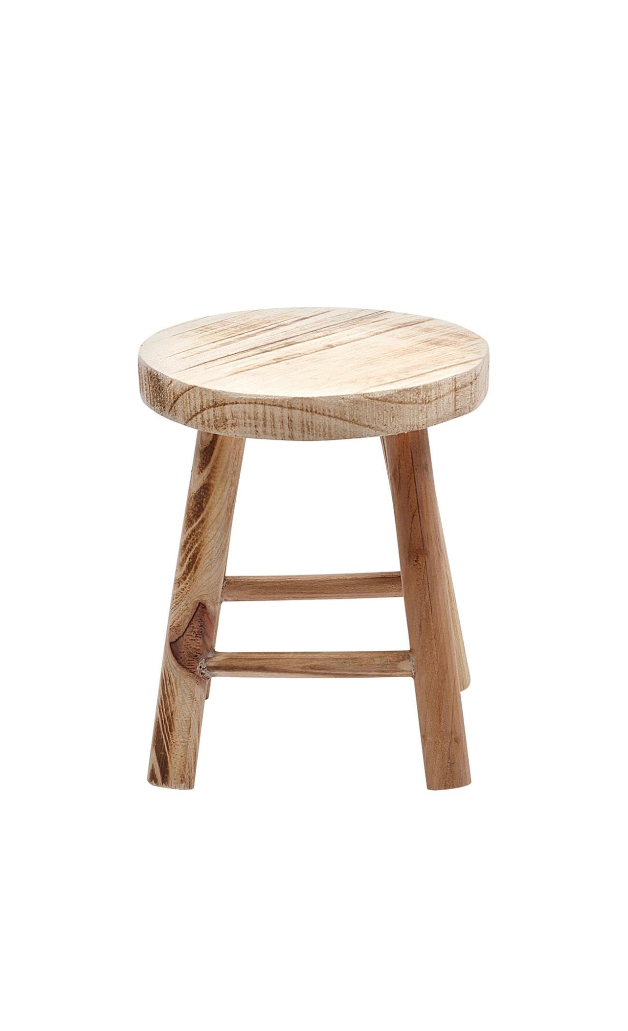 Wood Stool - Natural