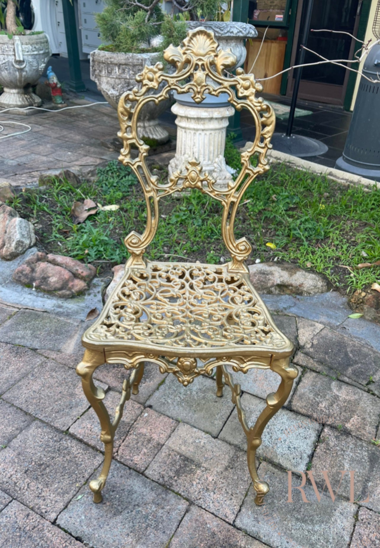 Chair and camphor chest