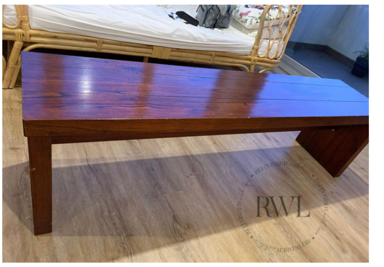 Coffee table, side table & chairs