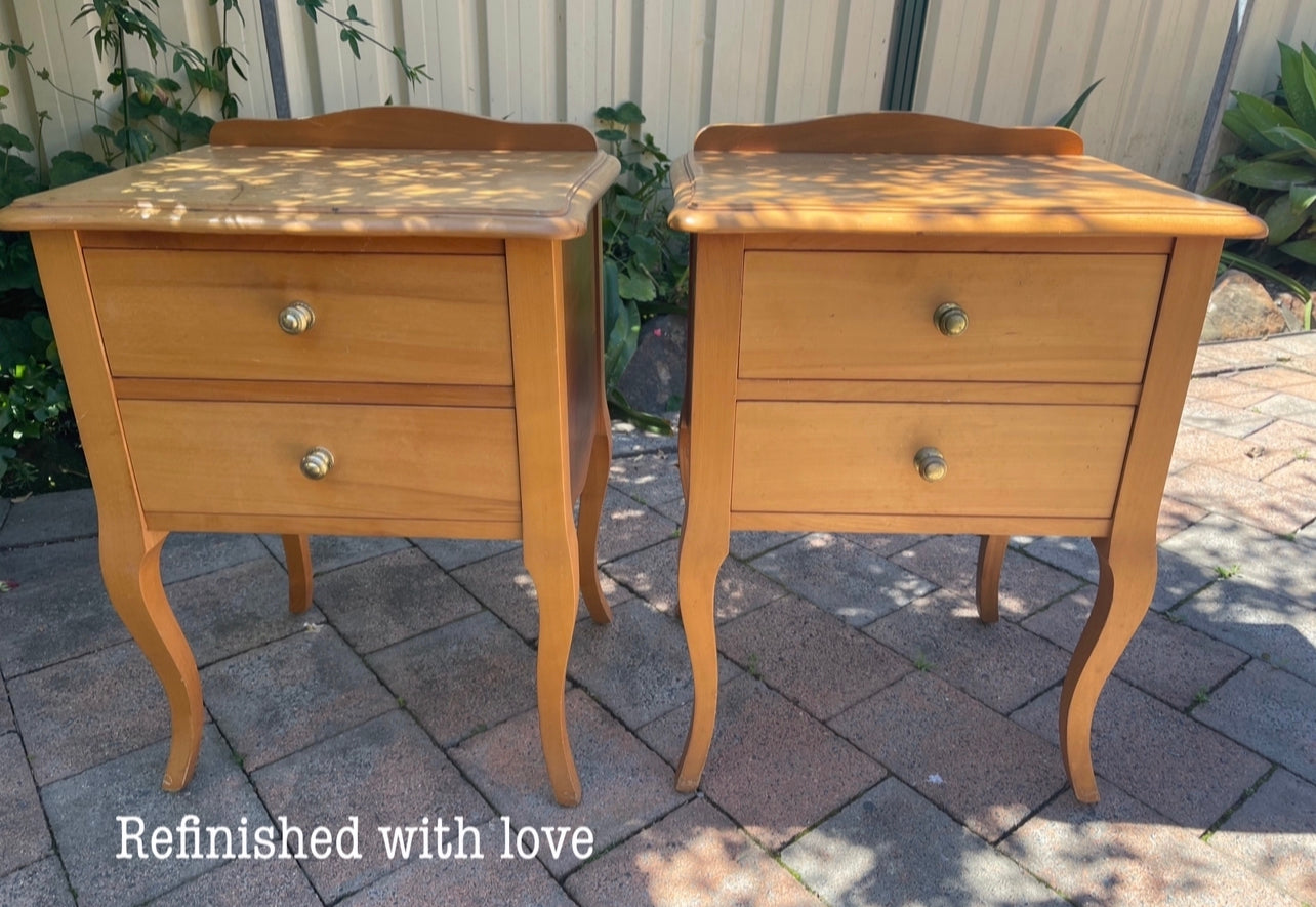 Bedroom set - bedside tables and dresser
