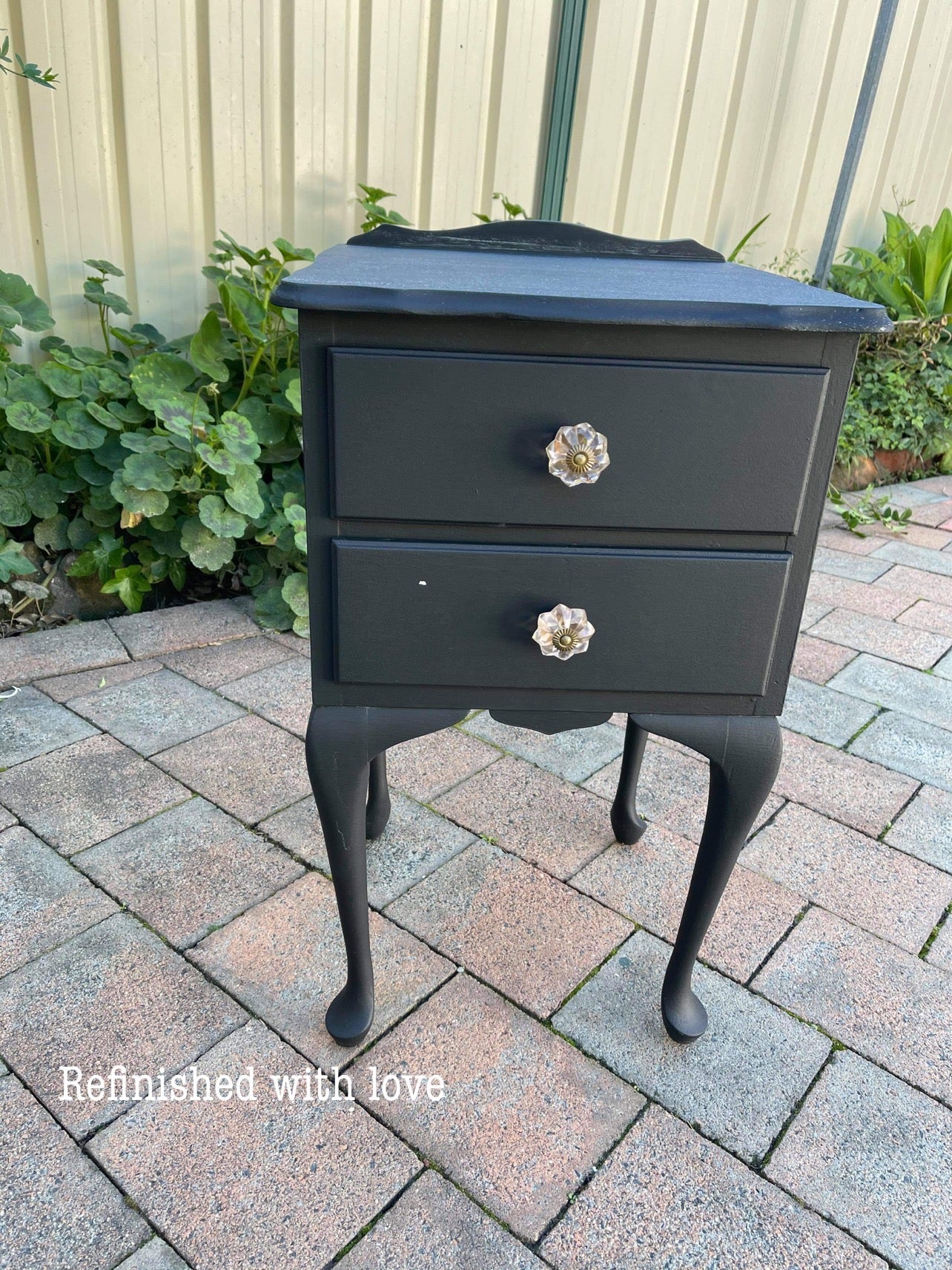 Queen Anne Bedside Tables Refinishedwithlove